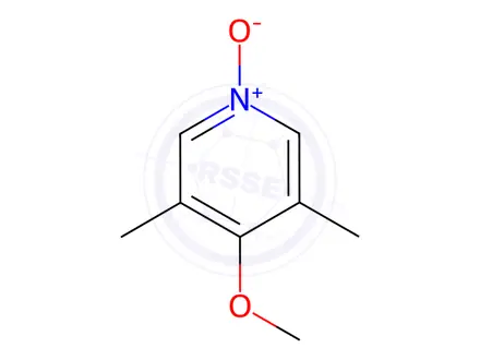 Chemical structure of Omeprazole Impurity 128