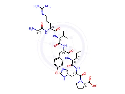 Chemical structure of Alamandine