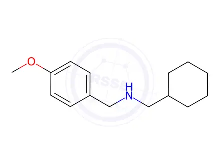Chemical structure of N-(Cyclohexylmethyl)(4-methoxyphenyl)methanamine