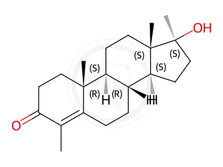 Chemical structure of Testosterone Impurity 165