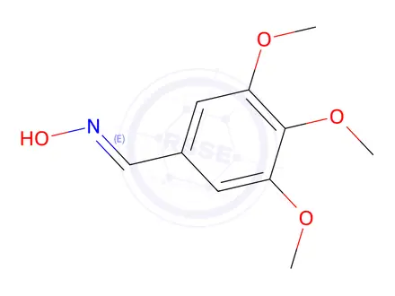 Chemical structure of (ne)-n-[(3,4,5-trimethoxyphenyl)methylidene]hydroxylamine