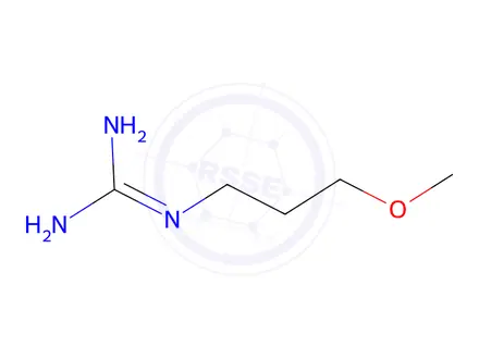 Chemical structure of 1-(3-Methoxypropyl)guanidine