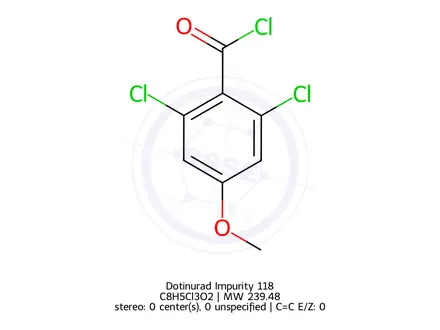 Chemical structure of Dotinurad Impurity 324