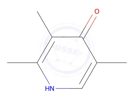 Chemical structure of 4(1H)-Pyridinone,2,3,5-trimethyl-(9CI)
