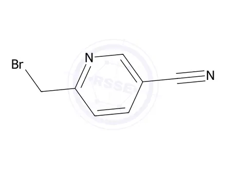 Chemical structure of 6-(Bromomethyl)nicotinonitrile