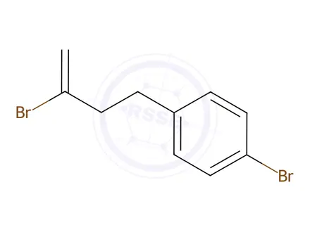 Chemical structure of 2-Bromo-4-(4-bromophenyl)-1-butene
