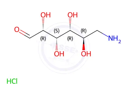 Chemical structure of Glucosamine Hydrochloride Impurity 55