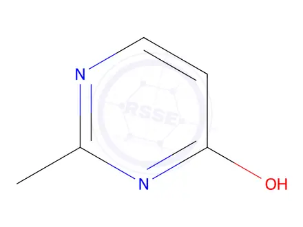 Chemical structure of 2-methylpyrimidin-4-ol
