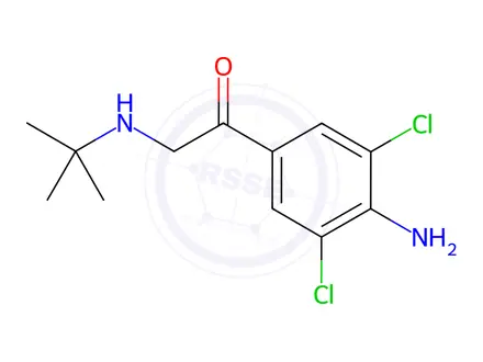 Chemical structure of Clenbuterol Impurity B