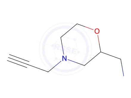 Chemical structure of 2-Morpholinemethanamine, 4-(2-propynyl)-(9CI)