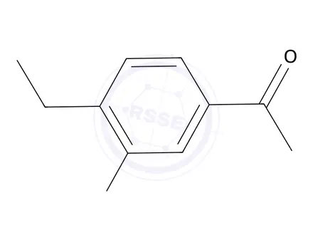 Chemical structure of 1-(4-Ethyl-3-fluorophenyl)ethanone