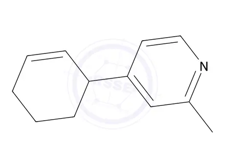 Chemical structure of 4-(2-Cyclohexenyl)-2-methylpyridine