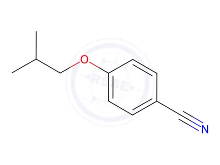 Chemical structure of 4-(2-Methylpropoxy)benzonitrile