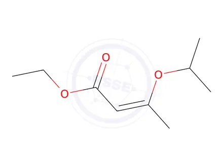 Chemical structure of ethyl 3-isopropoxy-2-butenoate