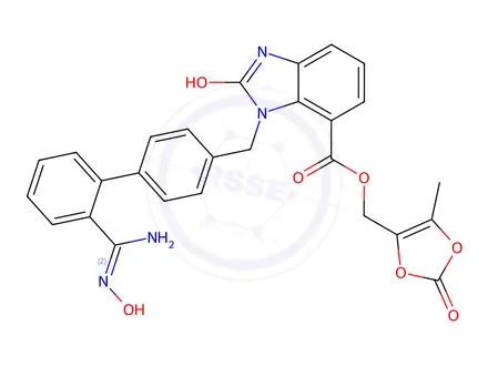 Chemical structure of Azilsartan Impurity 84