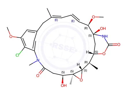 Chemical structure of Maytansinol