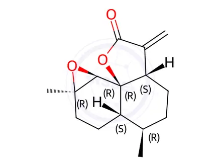Chemical structure of Artemisinin Impurity 5