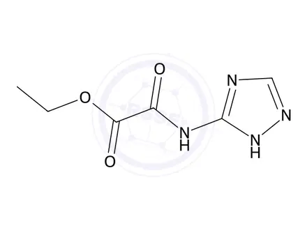 Chemical structure of Ethyl 2-((1H-1,2,4-triazol-5-yl)amino)-2-oxoacetate