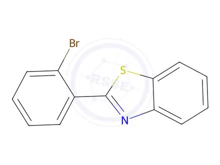 Chemical structure of BENZOTHIAZOLE, 2-(2-BROMOPHENYL)-