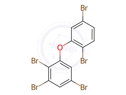 Chemical structure of 2,2',3,5,5'-Pentabromodiphenyl ether