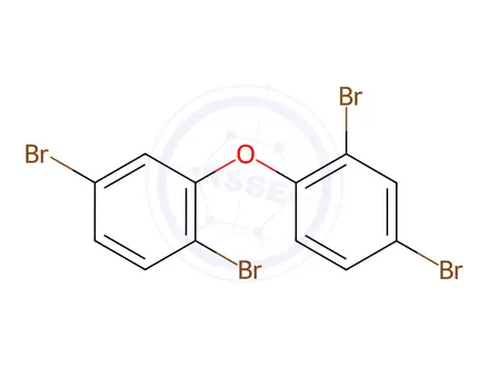 Chemical structure of PBDE 49