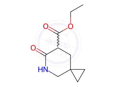 Chemical structure of Ethyl 6-oxo-5-azaspiro[2.5]octane-7-carboxylate