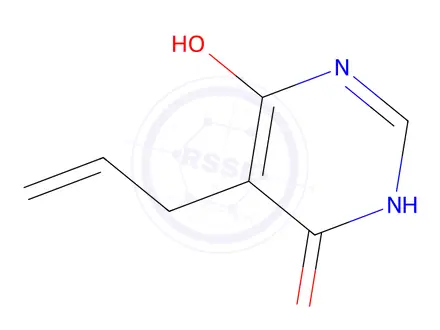 Chemical structure of 5-allylpyrimidine-4,6(1H,5H)-dione