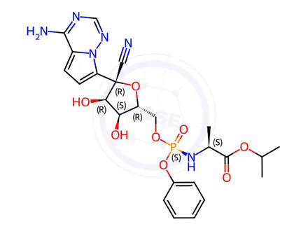 Chemical structure of Remdesivir Impurity 101