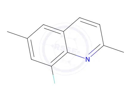 Chemical structure of 8-Fluoro-2,6-dimethylquinoline