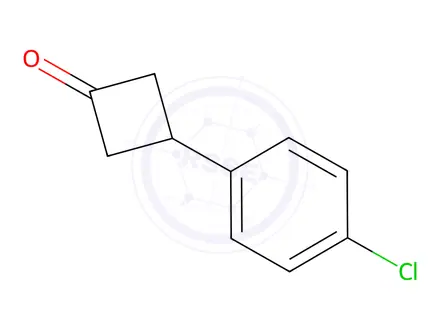 Chemical structure of 3-(4-Chlorophenyl)cyclobutanone