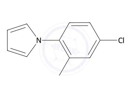 Chemical structure of 1-(4-Chloro-2-methylphenyl)-1H-pyrrole