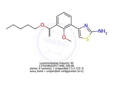 Chemical structure of Lusutrombopag Impurity 101