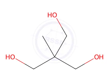 Chemical structure of 1,1,1-Tris(hydroxymethyl)ethane