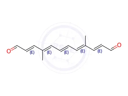 Chemical structure of Carotene Impurity 14