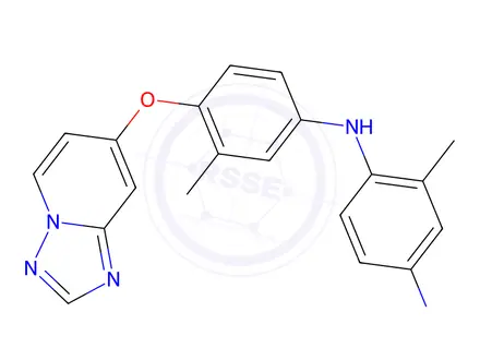 Chemical structure of Tucatinib Impurity 17