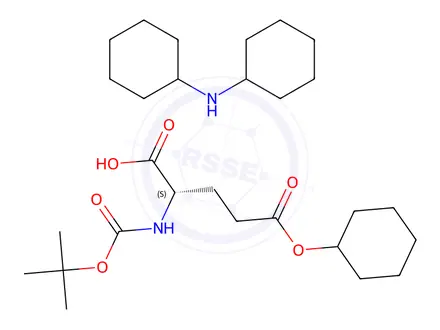 Chemical structure of Fmoc-Orn-OH.HCl