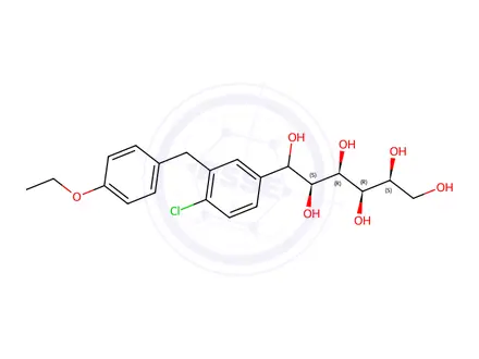Chemical structure of Dapagliflozin Impurity 212 (2S,3R,4R,5S)