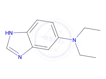 Chemical structure of N,N-Diethyl-1H-benzo[d]imidazol-6-amine