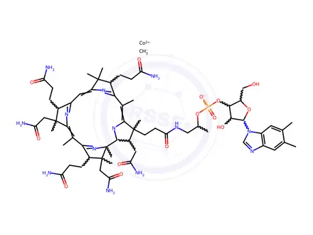 Chemical structure of Methyl-13-epicobalamin Hydrate