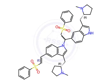 Chemical structure of Eletriptan Impurity 3 (Mixture of Diastereomers)