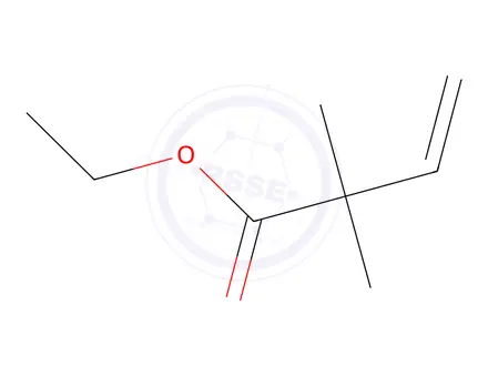 Chemical structure of 2,2-Dimethyl-3-butenoic Acid Ethyl Ester
