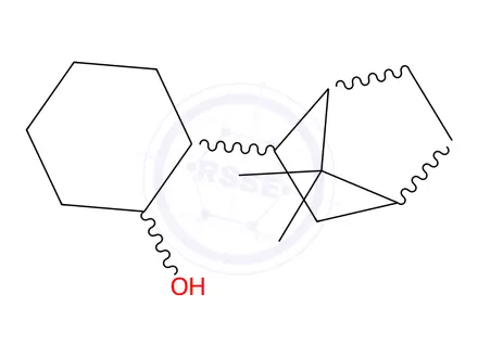 Chemical structure of 2(3 or 4)-(7,7-dimethylbicyclo[2.2.1]hept-2-yl)cyclohexan-1-ol
