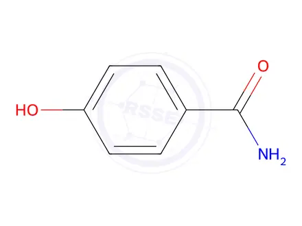 Chemical structure of 4-HYDROXYBENZAMIDE