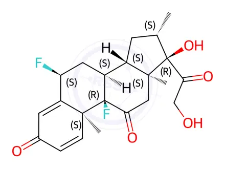 Chemical structure of Fluticasone Impurity 111