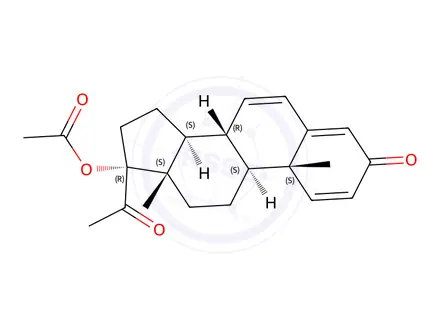 Chemical structure of Cyproterone Acetate Impurity 14