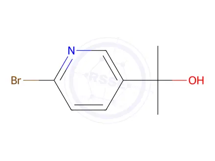 Chemical structure of 1-(6-Bromopyridin-3-yl)-2,2-dimethylpropan-1-ol