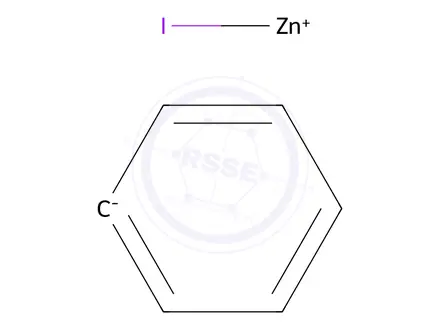 Chemical structure of Phenylzinc iodide, 0.5M in THF