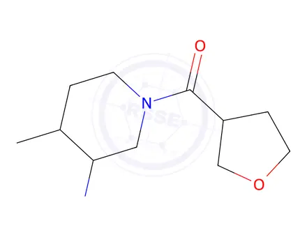 Chemical structure of (3-Amino-4-methylpiperidin-1-yl)(tetrahydrofuran-3-yl)methanone