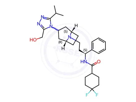 Chemical structure of Maraviroc Impurity 32