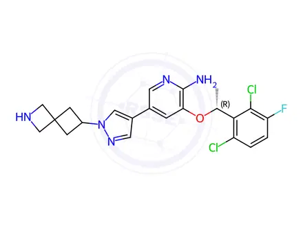 Chemical structure of Crizotinib Impurity 136